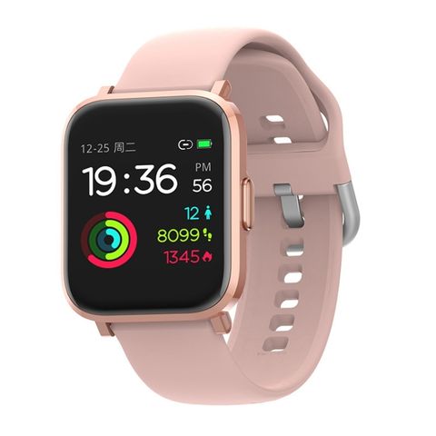 Đồng hồ thông minh thể thao CS201 Pink  IP68 Bluetooth 5.0