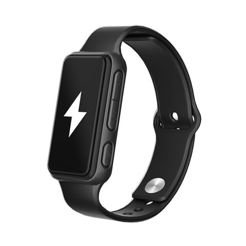 FS21-05 Black - Mute Alarm Shock Wake Smart Watch Vòng đeo tay chống muỗi