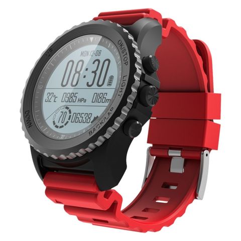 Đồng hồ thông minh S968 Red – Bluetooth 4.0, GPS, nhịp tim, IP68