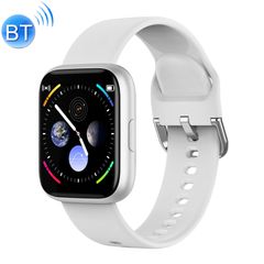  Đồng hồ thông minh P6 White Silicone – Full Touch 1.4 inch, theo dõi sức khỏe, IP67 