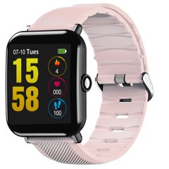  OUKITEL W2 Smartwatch Pink – Màn hình IPS 1,3 inch, Bluetooth, Fitness Tracker 