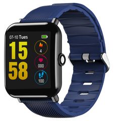  OUKITEL W2 Smartwatch Blue – Màn hình IPS 1,3 inch, Bluetooth, Fitness Tracker 