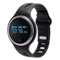  Vòng đeo tay thông minh E07 Black  – Chống nước, Theo dõi sức khỏe, GPS 