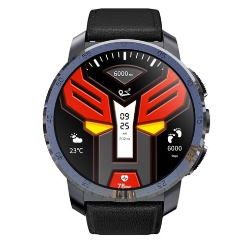 Kospet Optimus 4G Black – Smartwatch AMOLED 1,39 inch, IP67, RAM 2GB