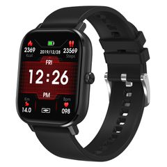  Đồng hồ thông minh DT35 Black – LCD 1,54 inch, nhịp tim, cuộc gọi Bluetooth 