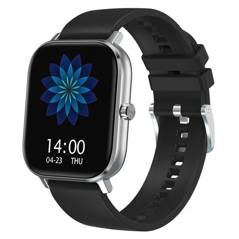 Đồng hồ thông minh DT35 Silver – LCD 1,54 inch, nhịp tim, cuộc gọi Bluetooth