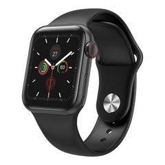  Đồng hồ thông minh W58 Pro Black - 1.3 inch, theo dõi nhiệt độ & miễn dịch 
