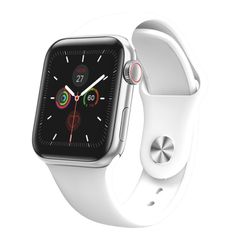  Đồng hồ thông minh W58 Pro Silver - 1.3 inch, theo dõi nhiệt độ & miễn dịch 