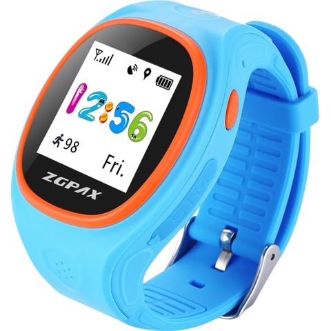 ZGPAX S866A Blue – Đồng hồ thông minh trẻ em GPS, thẻ SIM, gọi thoại HD