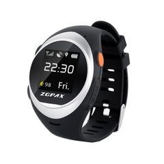  ZGPAX S888A Silver - 1.22 inch IPS Smartwatch WiFi GPS, Hỗ trợ SIM & 2G 