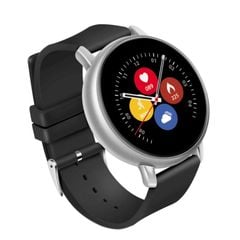  S666 Smartwatch 1,22 inch Black – IP67, đo nhịp tim, Bluetooth, dây silicone 