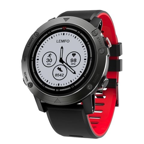 LEMFO LES3 Đen & Đỏ – Smartwatch 1.28