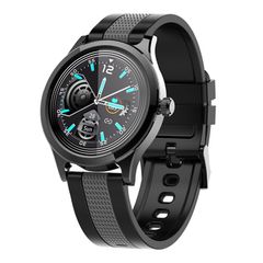  ĐỒNG HỒ THÔNG MINH E6 Black – MÀN HÌNH TRÒN 1.28 INCH, CHỐNG NƯỚC 50M, THEO DÕI SỨC KHỎE LIÊN TỤC 