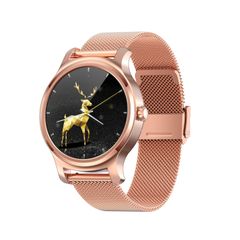  SMA-R2 Pink – Đồng hồ thông minh 1.3 inch màn hình IPS, chống nước IP65, hỗ trợ cuộc gọi và giám sát giấc ngủ 