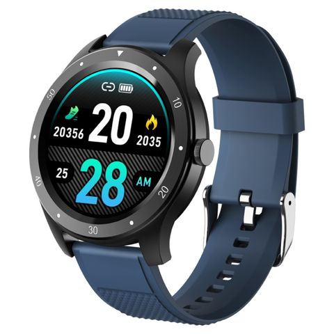 S6 1.3 inch Blue – Đồng hồ thông minh IPS cảm ứng, theo dõi nhịp tim & huyết áp