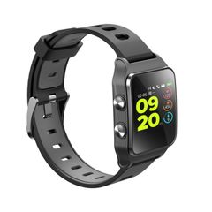  Đồng hồ thông minh IWOWN P1C Black – 1.3 inch, Bluetooth 4.2, IP68 