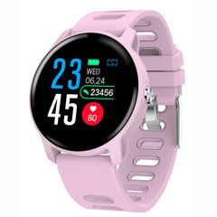  Đồng hồ S08 1.3 inch Pink  – Thông minh chống nước IP68, Theo dõi sức khỏe 