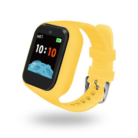 ZGPAX S668 Yellow – Đồng hồ thông minh GPS định vị trẻ em, chống nước IP67, hỗ trợ gọi SOS & giám sát từ xa