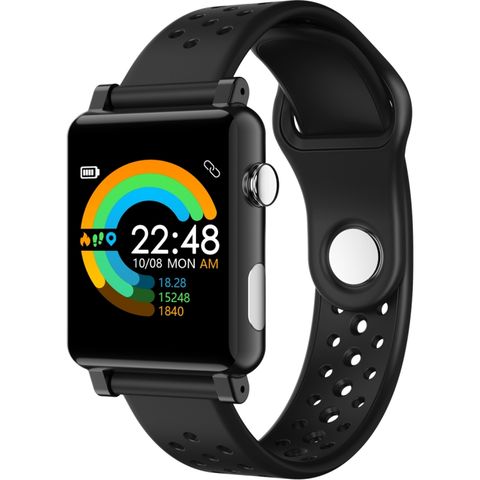 Đồng hồ thông minh B71 1,3 inch IP67 Black – Nhịp tim, ECG & Thể thao
