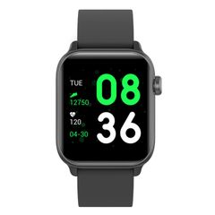  Đồng hồ thông minh chống nước LOKMAT KW37 Black – Nhịp tim, Bước đi, Giấc ngủ, Lời nhắc vận động 