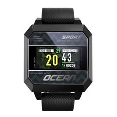  Đồng hồ thông minh LOKMAT OCEAN 2 Black – Chống nước, Theo dõi sức khỏe 