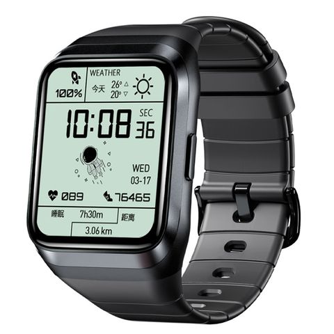 Đồng hồ thông minh LOKMAT ZEUS 2 Black – Chống nước GPS, Nhịp tim, Huyết áp