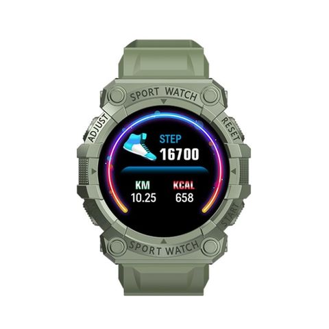 FD68S 1,44 inch Green -  Roud Screen Sport Watch, hỗ trợ nhịp tim / chế độ đa thể thao