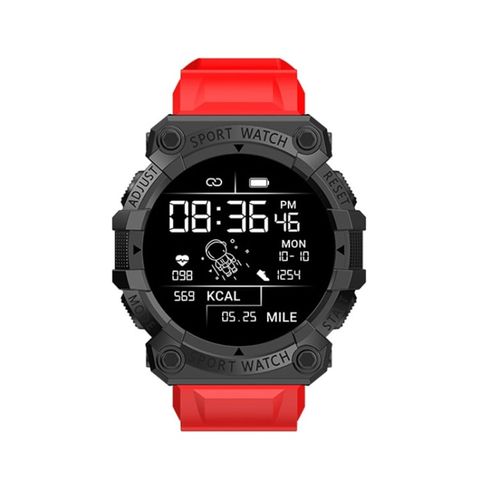 FD68S 1,44 inch Red -  Roud Screen Sport Watch, hỗ trợ nhịp tim / chế độ đa thể thao