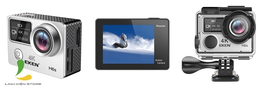 Ảnh minh họa Combo Camera Hành Trình EKEN H6S Và Thẻ Nhớ Sandisk ULTRA A1 CLASS 10 16GB 2