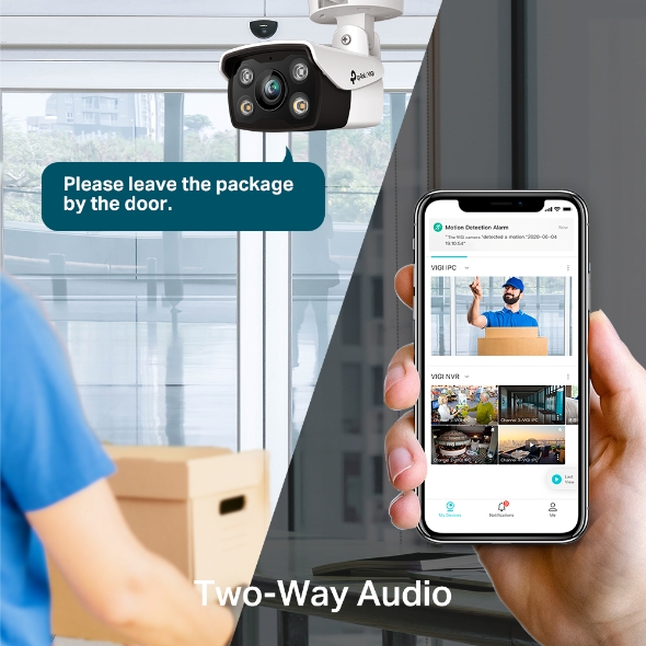 Ảnh minh họa Camera IP TP-Link Bullet Hồng Ngoại Ngoài Trời 4MP VIGI C340 3