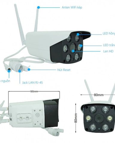 Camera ngoài trời sử dụng app eWeLink ECAMNT