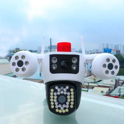 Camera Wifi Yoosee 3 Mắt F068 Xoay 360 Độ – Giải pháp giám sát toàn diện