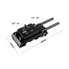 CAMVATE Arri Dovetail Quick Release VCT-U14 Baseplate