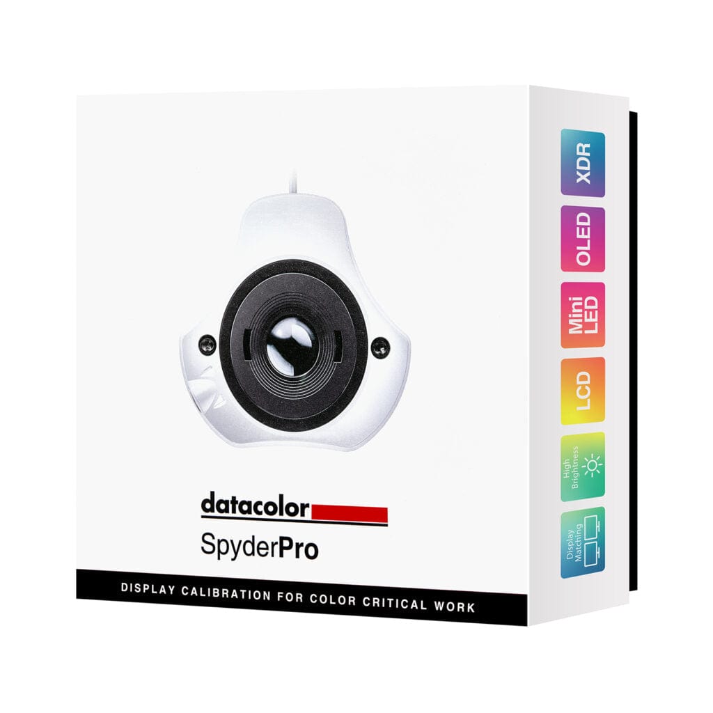Cân màu màn hình Datacolor SpyderPro 2025 Version - Hỗ trợ màn hình OLED