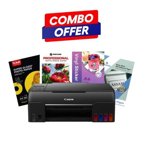 Canon PIXMA G640 Máy in ảnh bình mực kèm bộ giấy ảnh