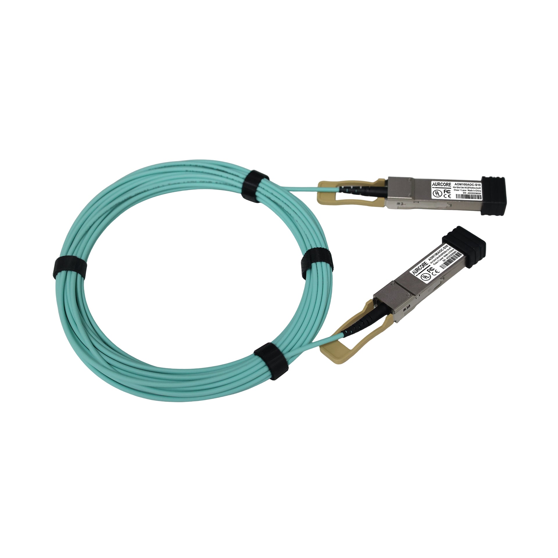 Cáp quang chủ động AurCore 100G QSFP28 10m AOM100AOC-S10