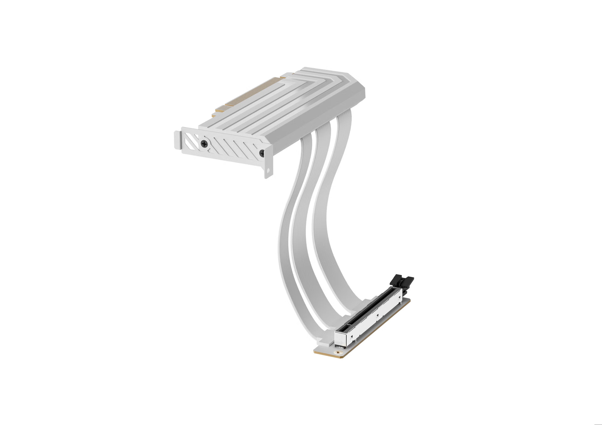 Ảnh minh họa Cáp Riser HYTE PCI-E 5.0 (Snow White) 2