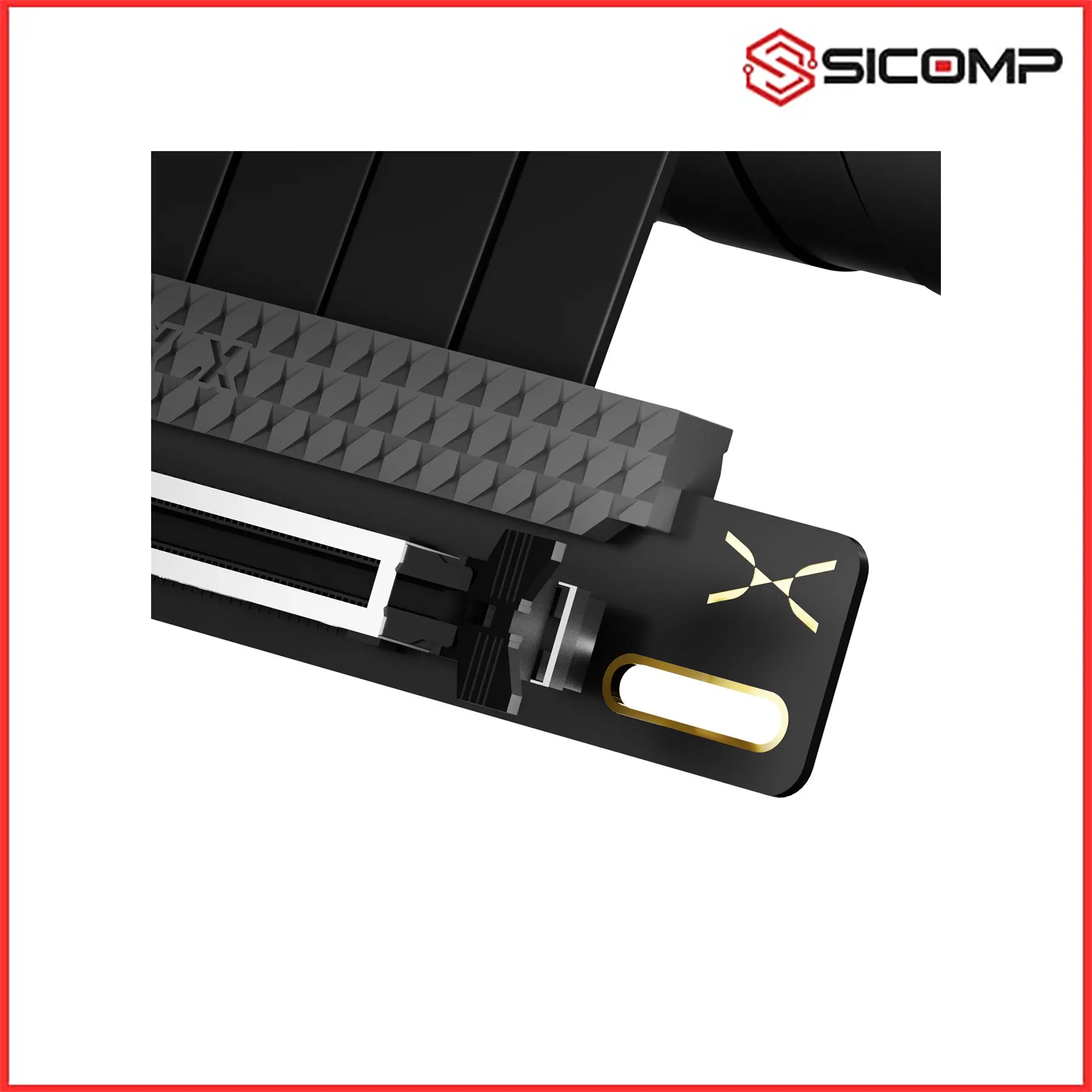 Ảnh minh họa CÁP RISER TRYX STRING 300MM PCIE 5.0 BLACK 1