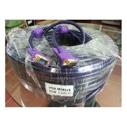 Cáp VGA 80M 3+9 chính hãng có chống nhiễu