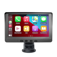  P704 – Màn hình 7 inch Wireless CarPlay, Car Navigator và Camera kép 