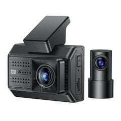  Máy ghi âm hành trình Yesido KM15 4K – Camera kép, Màn hình 2 inch 