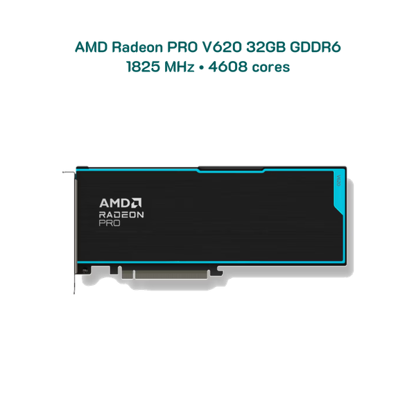 Card AMD Radeon Pro V620 32GB GDDR6