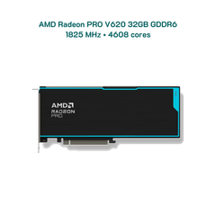  Card AMD Radeon Pro V620 32GB GDDR6 