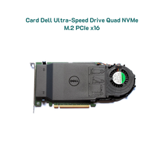  Card Dell Ultra-Speed Drive Quad NVMe M.2 PCIe x16 