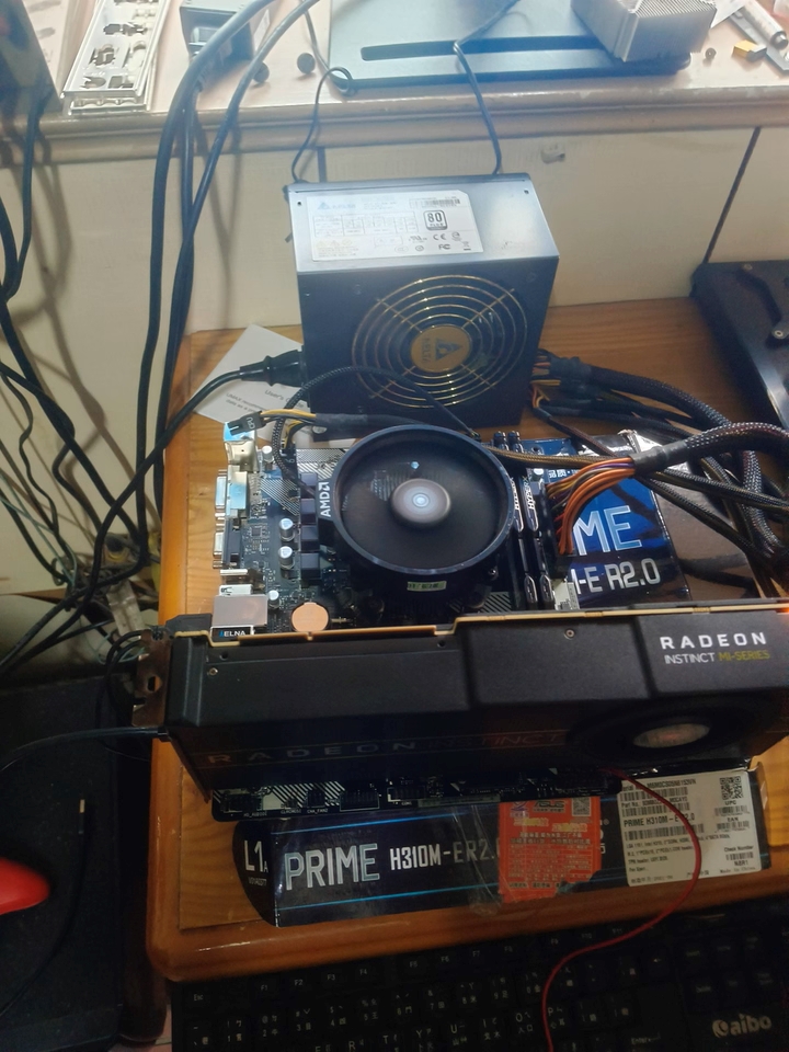 Ảnh minh họa Card đồ họa AMD Radeon Instinct MI50 16GB/32GB 3
