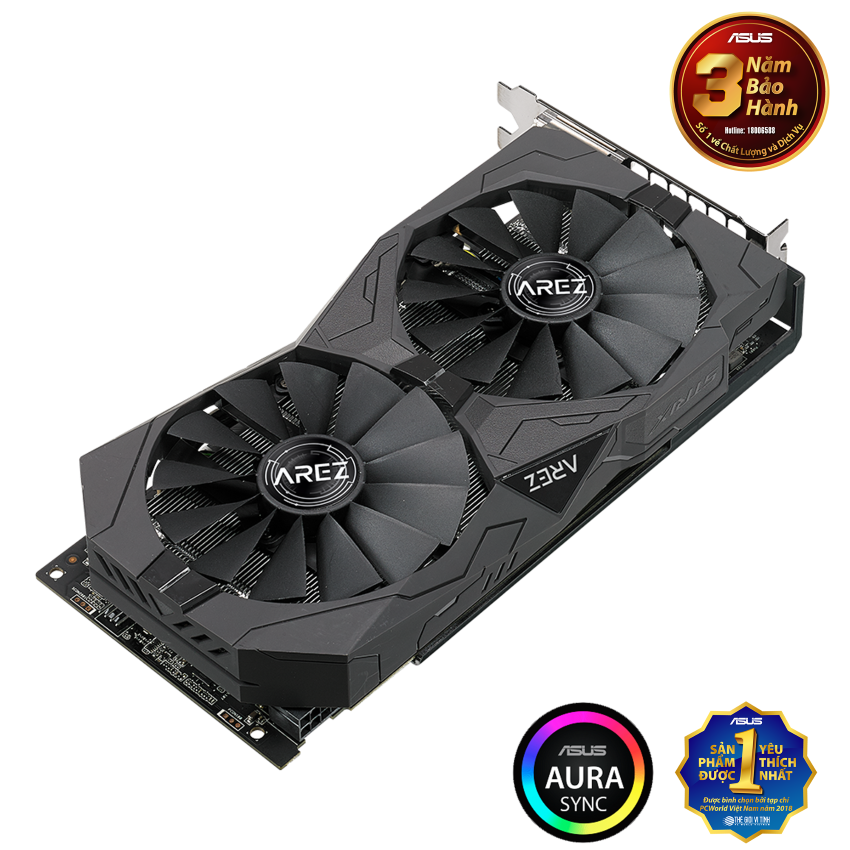 Ảnh minh họa Card đồ họa Asus ROG STRIX RX 570 8GB Gaming hiệu suất cao 3