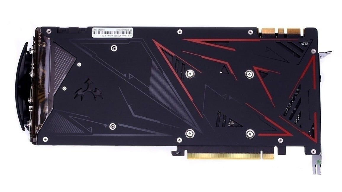 Ảnh minh họa Card màn hình Colorful iGame GTX 1070 Ti Vulcan X TOP 8GB GDDR5 2