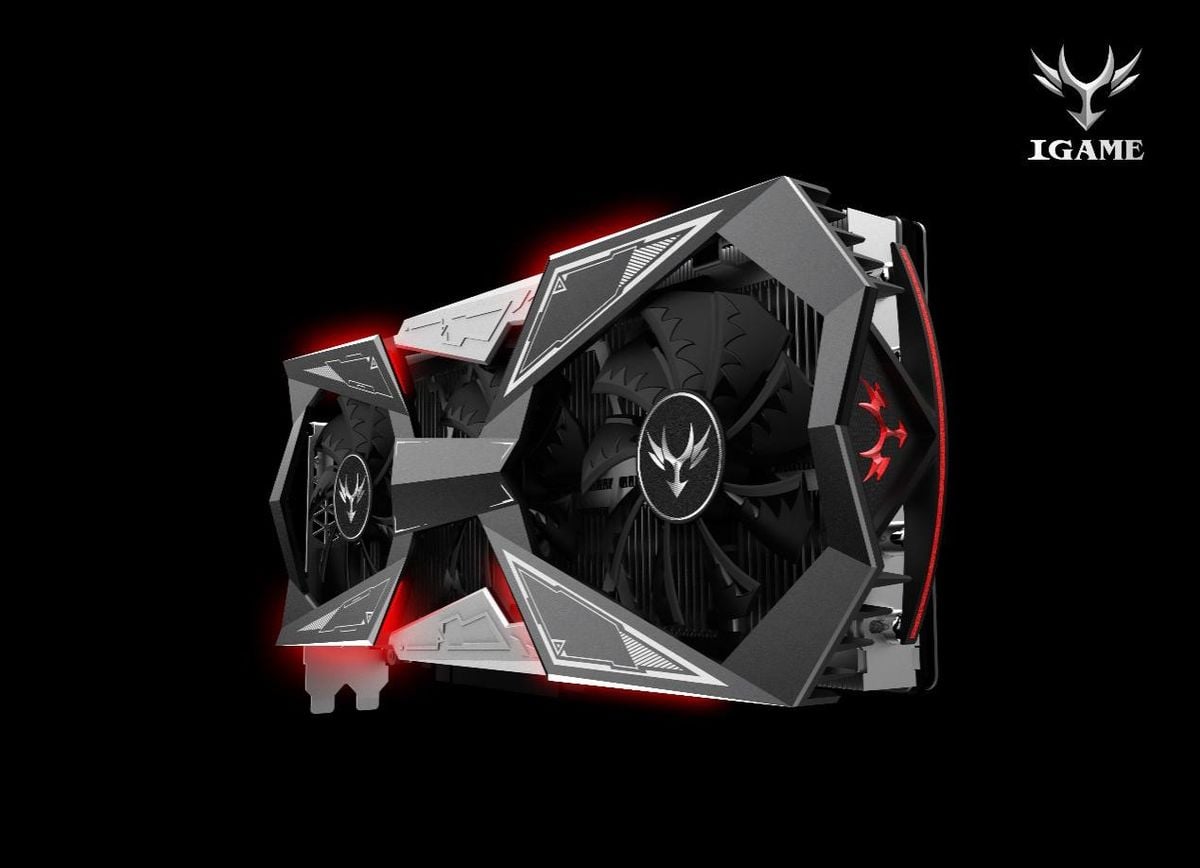 Ảnh minh họa Card màn hình Colorful iGame GTX 1080 Vulcan X 8GB GDDR5X 2