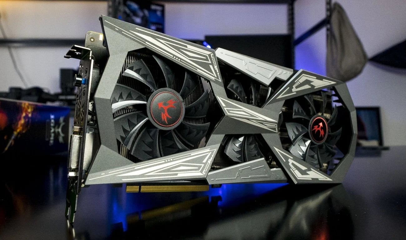 Ảnh minh họa Card màn hình Colorful iGame GTX 1080 Vulcan X 8GB GDDR5X 3