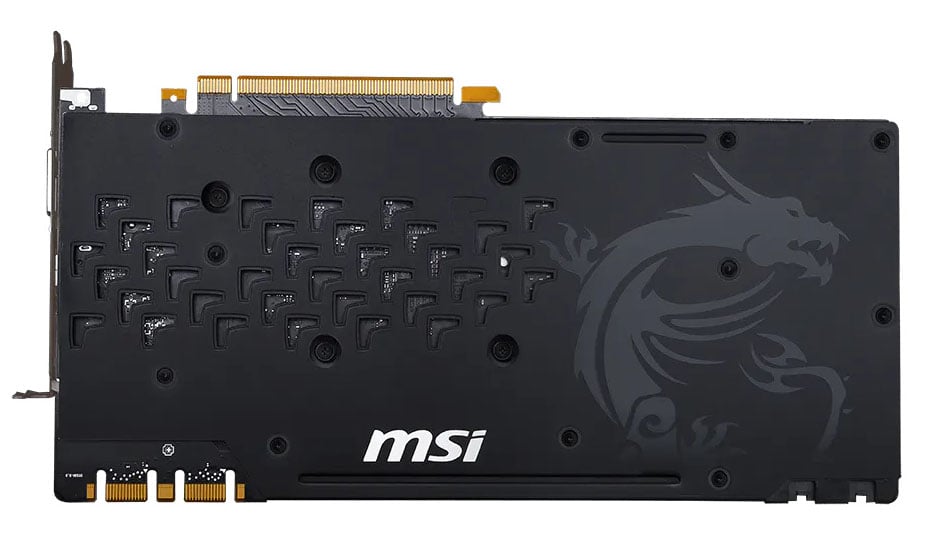 Ảnh minh họa Card màn hình MSI GeForce GTX 1080 Gaming X 8GB GDDR5X 3